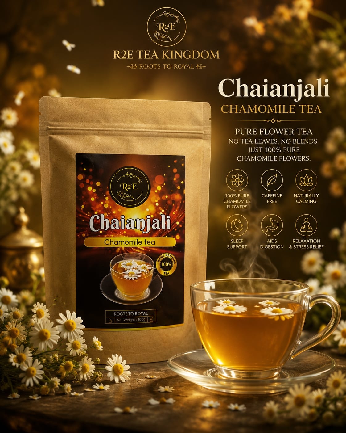 R2E Chaianjali Chamomile Serenity Tea
