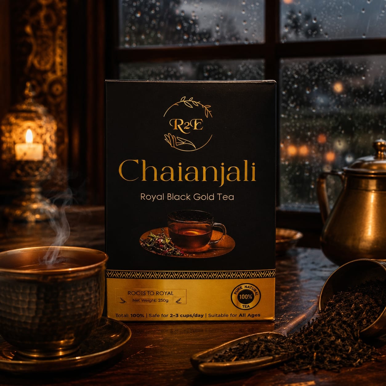 R2E Chaianjali Royal Black Gold CTC Tea